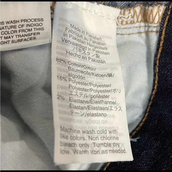 J.Crew Mercantile Skinny Jeans Women's 33 Dark Wash blue denim stretch - Picture 8 of 8